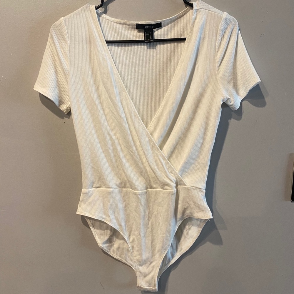 Open-front Bodysuit